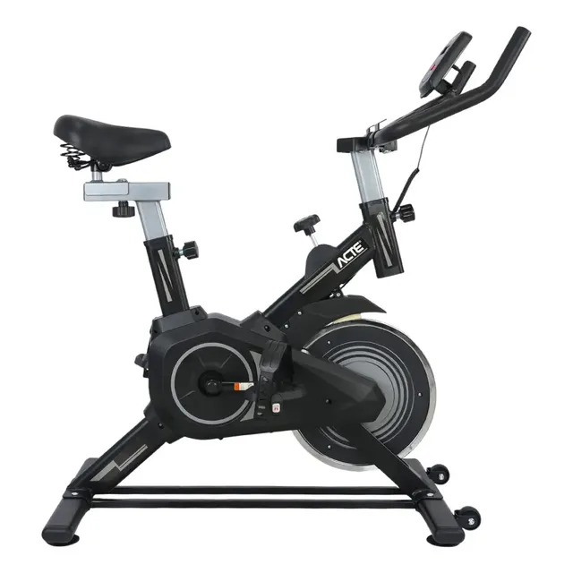 Bicicleta De Spinning Acte Bsp4 Roda De Inércia 4kg Preto 5v