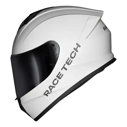 Capacete Race Tech Hit Monocolor Branco Tamanho Do Capacete 62 Brilhante 61/62