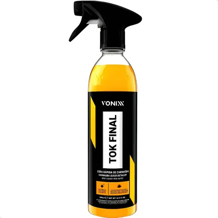 Cera Líquida Vonixx Tok Final Carnaúba 500ml Brilho Intenso