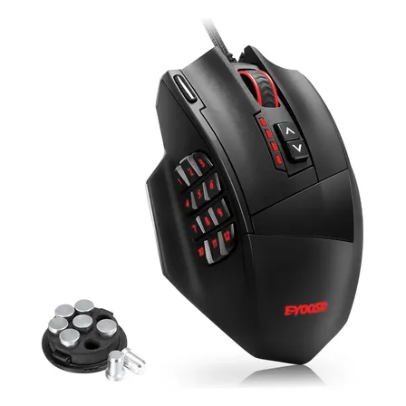 Mouse Com Fio S700 Preto Com Fio