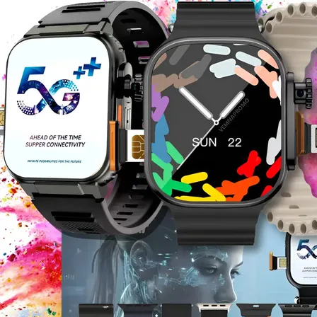 Microwear Serie 10 Ultra 3 Ai 5g Smartwatch 5g 1.929 1244.6 Mm (inclui: Com Rede Móvel) Preto