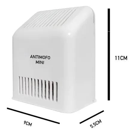 Mini Desumidificador Armário Closet Antimofo P&W Branco 4 m² Elétrico