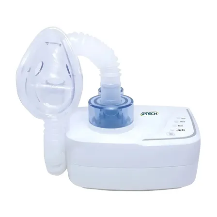 Nebulizador Ultrassônico G-tech Silêncio Ultraneb Desk 2 Para Tratamento Respiratório Branco 127/220v