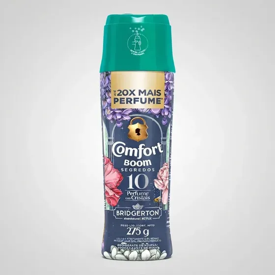 Odorizante de roupas Comfort Boom Segredos 10 Bridgerton 275g