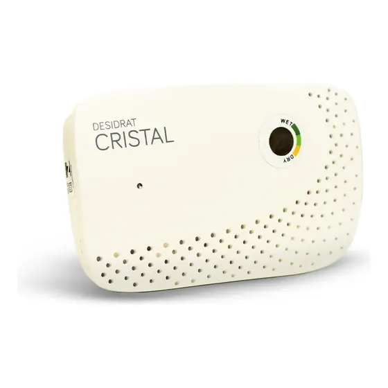 Desumidificador de Ar Elétrico Desidrät Cristal Compact Bivolt Branco