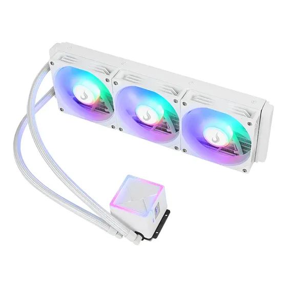 Water Cooler 360mm | Rise Mode | Frost Rainbow Branco