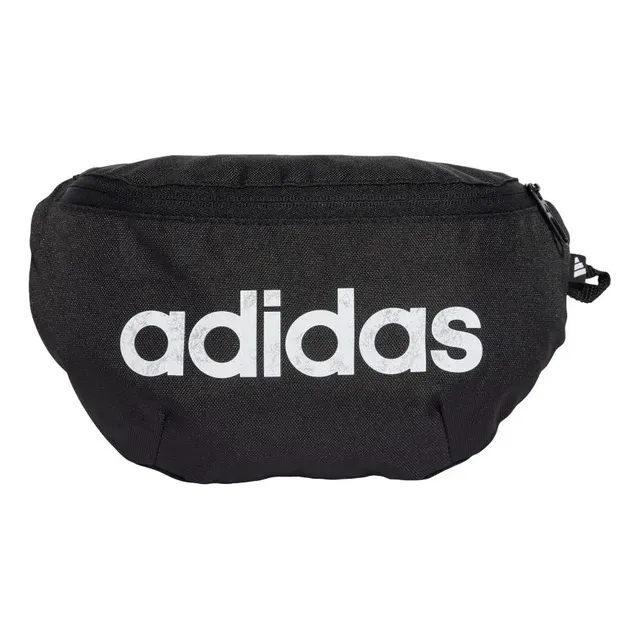 Bolsa Daily adidas Cor Preto / Black / White Liso
