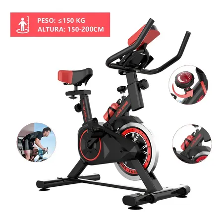 Bicicleta Ergométrica Spinning Love & Home 8kg 150kg