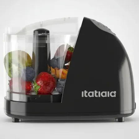 Mini Processador De Alimentos 120w Itatiaia 110v Preto 127v