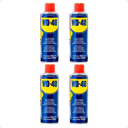 Original Wd40 Kit Econômico 4 Multiuso Wd 40 Multiuso Descontaminante