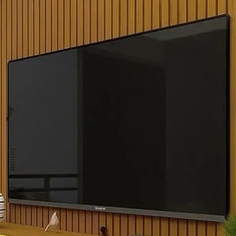 Painel Ripado LED Para TV Até 90 Polegadas Espresso Móveis 330cm MDF