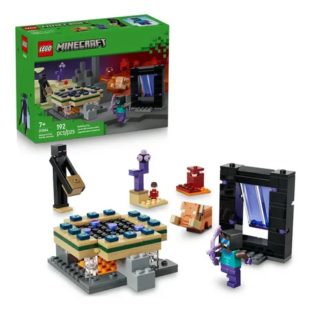 Lego Minecraft Jornada Do Portal Do Nether E Do End 21584 192