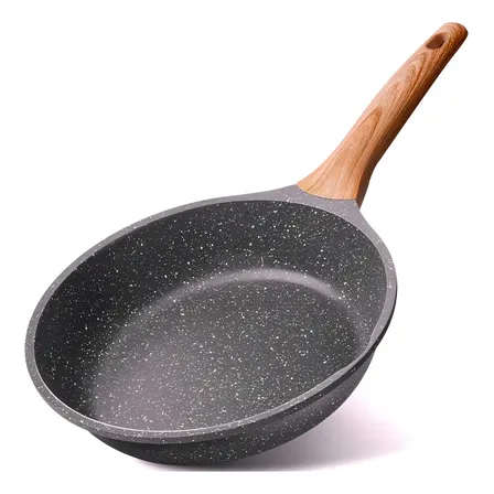 Antiaderente Premium Cerâmico Frigideira Revestida Cerâmica Frigideira Preto