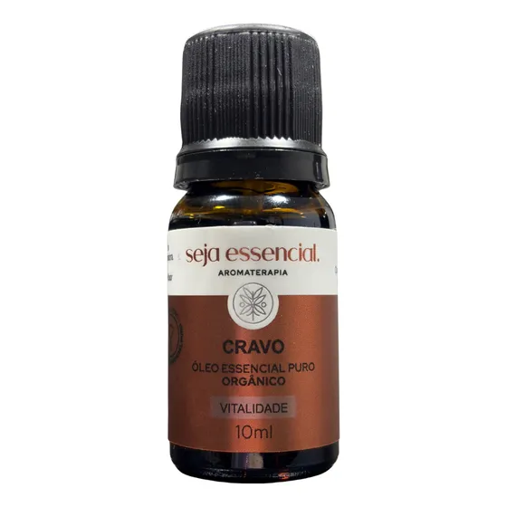 Óleo Essencial Cravo 10 mL Puro e Orgânico para Difusor