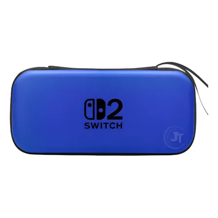 Capa Por Acessório Videogame Video Game Bag Viagem Console Armazenamen Era Full Importadora Black Friday Switch 2 - Azul