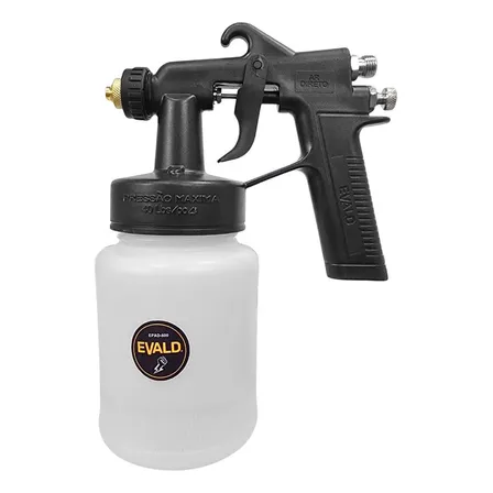 Pistola De Pintura Ar Direto 1,2 Mm 600 Ml Epad-600 Evald