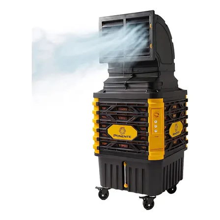 Climatizador Evaporativo Ponente Clip100 Robô Portátil De 100 L Para Grandes Ambientes Preto 220v