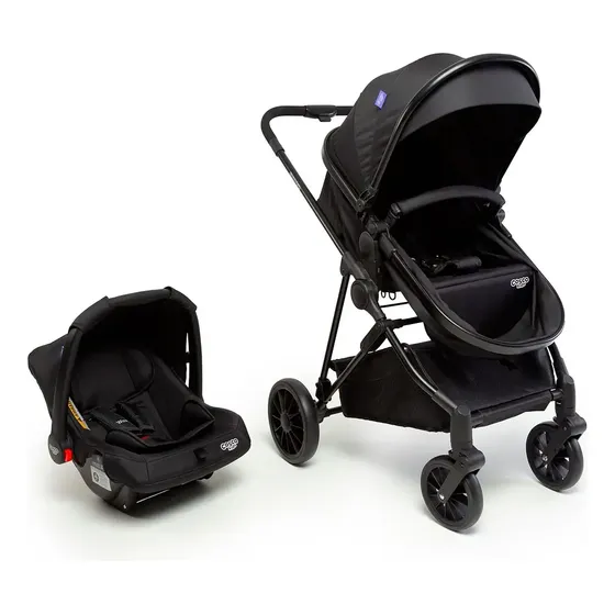 Travel System Cosco Kids, Lummy Duo, Preto Absoluto