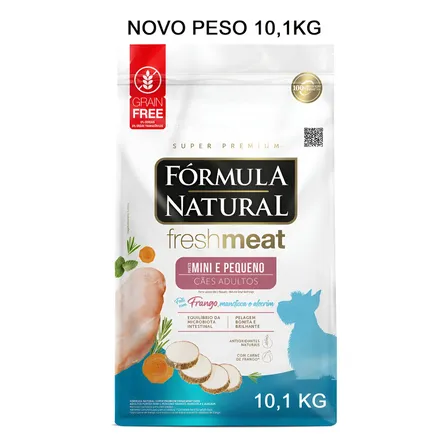 FORMULA NATURAL FRESH MEAT ADULTO PORTE MINI E PEQ. 10,1KG