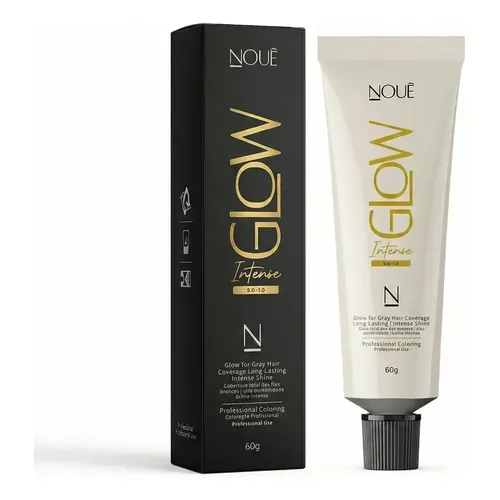 Coloração Nouê Glow Intense 60g Camuflagem De Brancos Brilho Bases 1 A 5