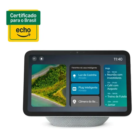 Echo Show 8 Tela Vibrante Hd De 8,7 Hd Com Alexa Amazon Branco