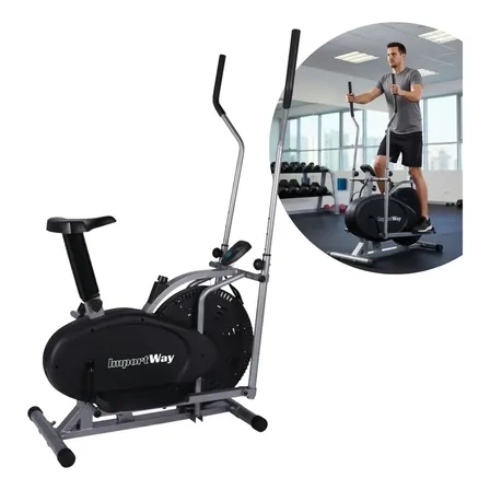 Elíptico Air Bike Com Resistência A Ar Para Treinos Intensos