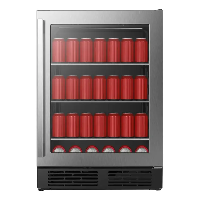 Geladeira de bebidas Hisense capacidade de 140 Latas 152L- HBL-14W1ANQRI