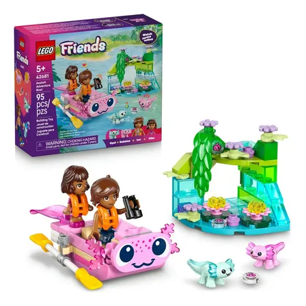 Lego Friends - Barco De Aventura Axolote #42681 95 Leo E Alba