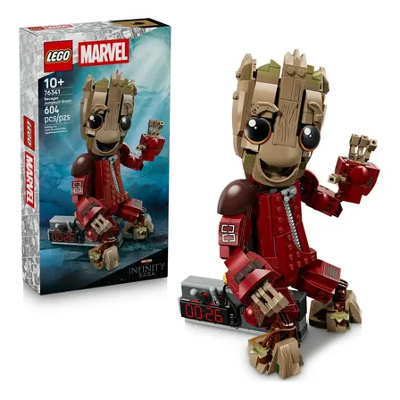 Lego Marvel Groot com Macacão dos Ravager #76341