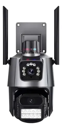 Câmera de segurança Chic Shine P11 IP com resolução 8MP - preto
