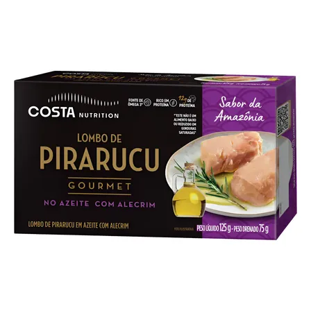 Lombo De Pirarucu Em Azeite Gourmet 125g