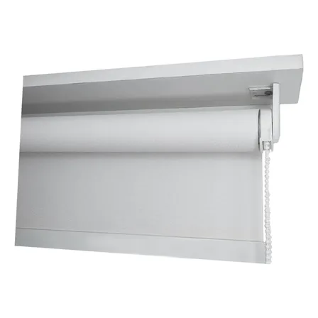 Persiana Rolo Blackout 0% L 1,50x1,60 A Deixa Quarto Escuro Cor Creme