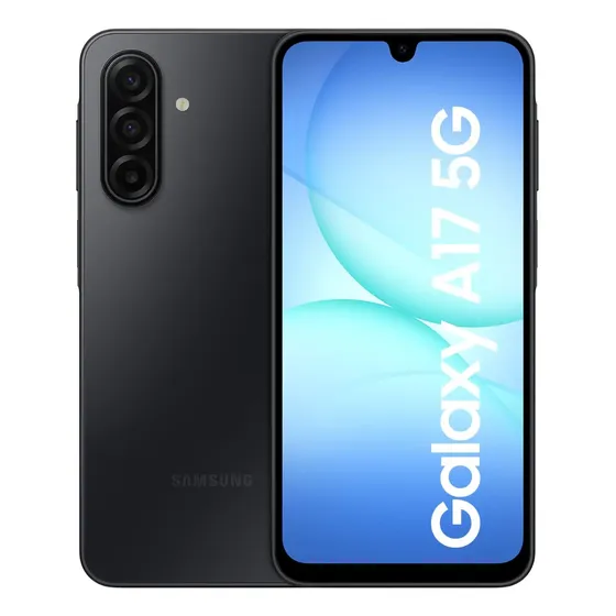 Celular Samsung Galaxy A17 5G Com IA, 128gb, 4gb Ram, Câm De 50mp, Tela De 6.7", Nfc, Ip54 - Preto