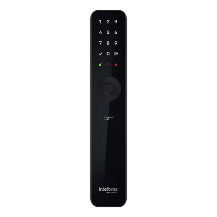 Fechadura Inteligente De Embutir Sem Maçaneta Mfr 7001 V Intelbras Preto