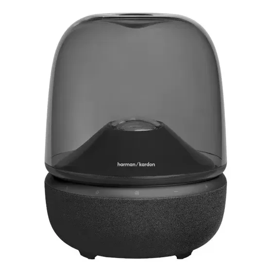 Caixa De Som Aura Studio 5 Bluetooth 360° Harman Kardon Preto 100 240 V