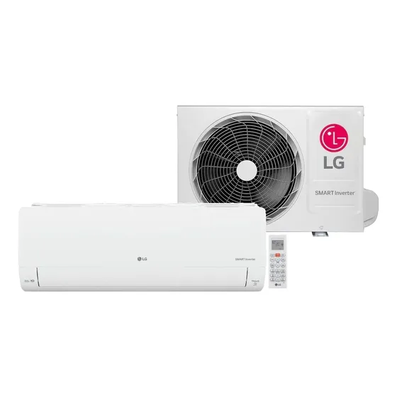 Ar Condicionado Split LG Inverter Smart Ai 12000 Btus Frio Branco 220v