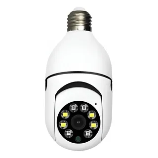 Câmera Lâmpada Yoosee 8177 Wi-Fi 2MP Full HD Externa 128 GB