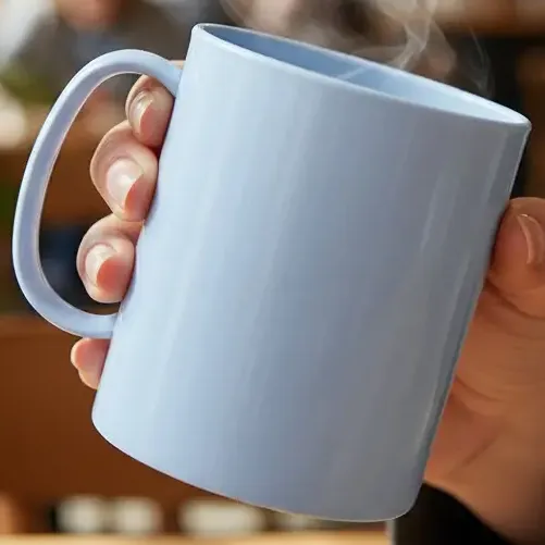 Caneca De Polímero Para Sublimação Branca 25 Unidades Cor Branco Sem Personalização