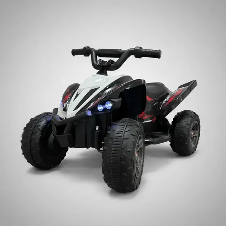 Quadriciclo Elétrico Infantil Trilha 12v, Para Crianças De 2 A 5 Anos Preto 127/220v
