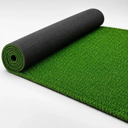 Tapete de Grama Sintética 50m² 25m x 2m - Cor verde 10mm Decoração Jardim Rolo Tecido Fibrilado