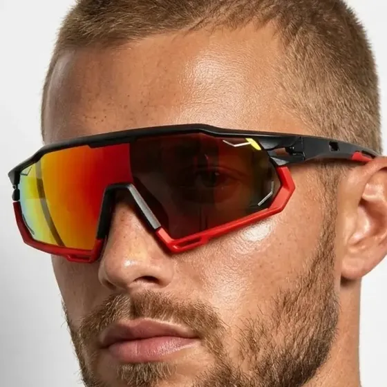 Óculos De Sol Pace Polarizado Ciclismo Bike Corrida Uv400 Premium Pedal Futevolei Esporte Grande Masculino Feminino
