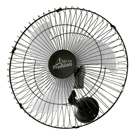 Ventilador de Parede Venti-Delta Premium Oscilante 60cm Preto 170W
