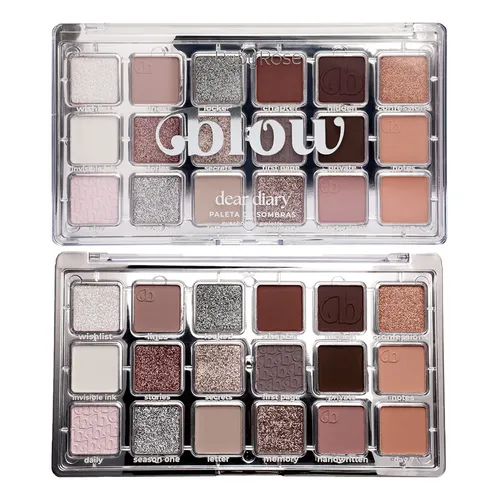 Paleta De Sombras Ruby Rose Blow Dear Diary Hbe2207 (TONS FRIOS)