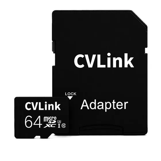 Cartão De Memória Sd Cvlink 64gb V30 U3/uhsi 4k Câmeras