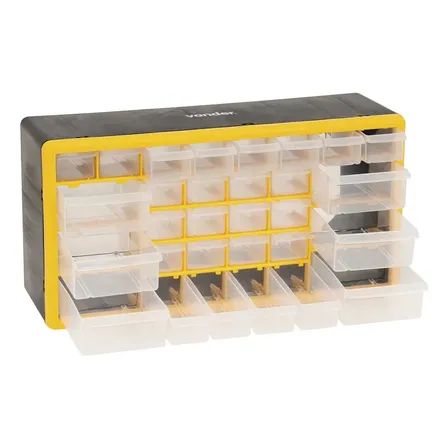 Organizador Plástico Opv300 Vonder Preto