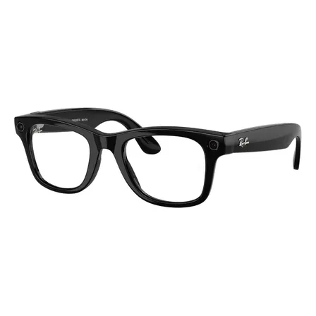 Oculos Ray-ban meta wayfarer - Gen2 Shiny Black / Trans. Gph. Green Transitions Graph. Green Shiny Black