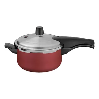 Panela De Pressão Tramontina Vancouver Alumínio Antiaderente Vermelho 3l