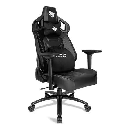 Cadeira Gamer Pichau Siriun, Braco 4d, Preto, Pg-srn-bk