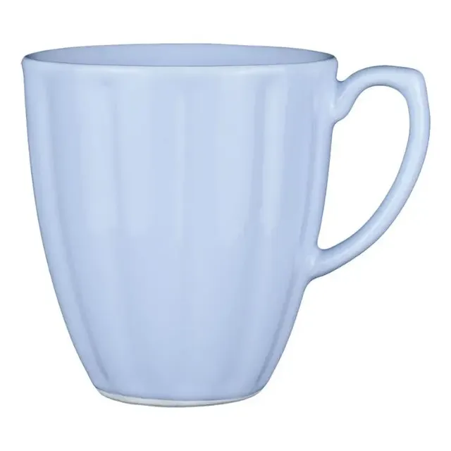 Jogo De 6 Canecas 360 Ml Oxford Flora Áster Azul-claro