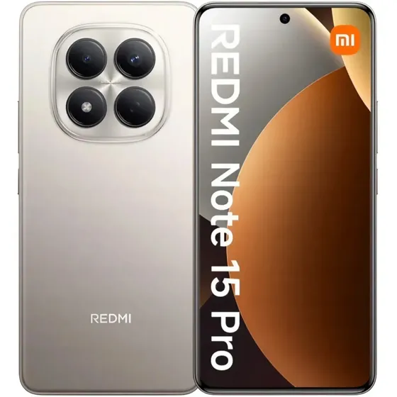Xiaomi Redmi Note 15 Pro 8 GB de RAM 256 GB Rom 4G Lte 200 mpx Cinza Titânio
